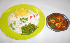 Prawn Curry Rice